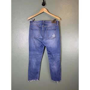 Hidden Jeans Denim Cotton Womens Size 30 X 24 Blue Straight Stretch VTG Mid Rise
